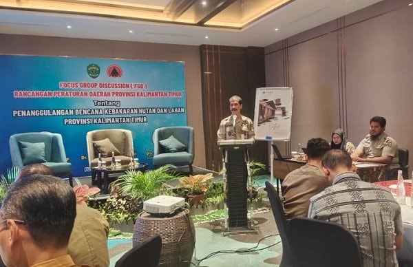 BPBD Kaltim Gelar FGD Raperda Penanggulangan Bencana Kebakaran Hutan dan Lahan 2023, Apa Saja Dibahas?