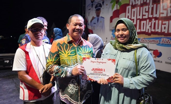 Kampung Agustusan Lok Tuan Bontang Resmi Ditutup, 7 Lomba dan UMKM Hibur Warga