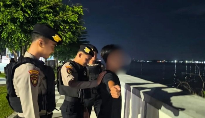 Polres Kukar Gencarkan Patroli Dini Hari, Sasar Premanisme di Titik Nol Tenggarong