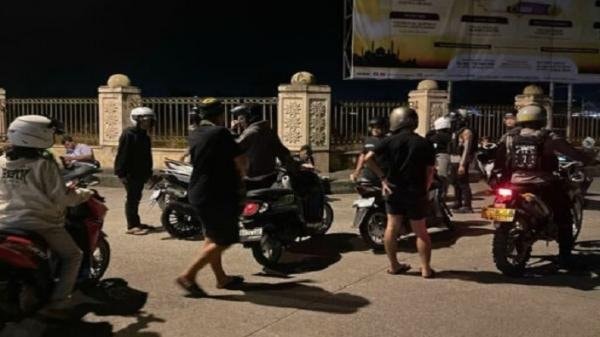 Jelang Sahur, Polresta Samarinda Amankan 16 Motor yang Diduga untuk Balap Liar
