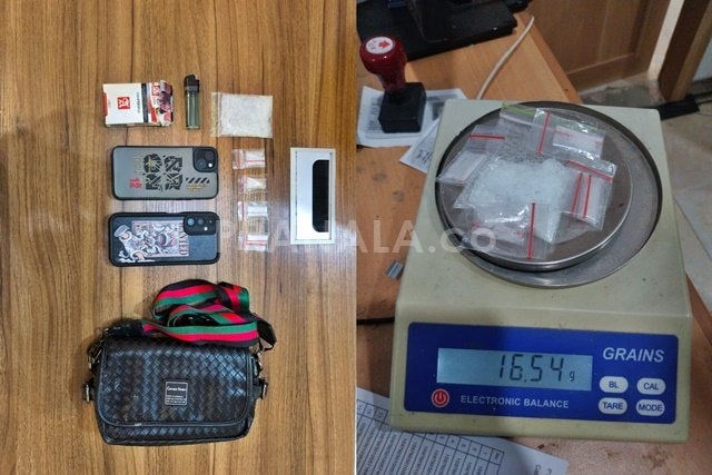 Terendus dari Warga, Kurir Sabu 16,55 Gram Dibekuk di Muara Badak