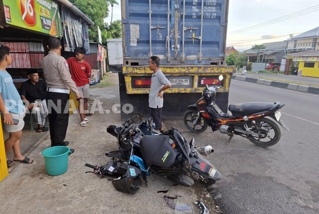 Mahasiswa di Pangkep Tewas Tabrak Truk saat Menyusul Ambulans Pembawa Jenazah Neneknya
