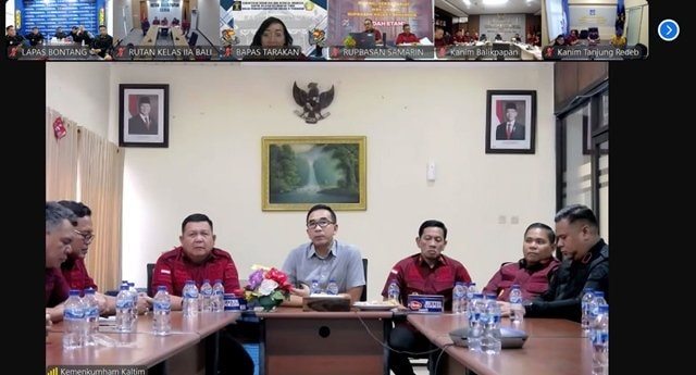 Kalapas Bontang Berkomitmen Tingkatkan Pelayanan Publik, Ikuti Arahan Kanwil Kemenkumham Kaltim