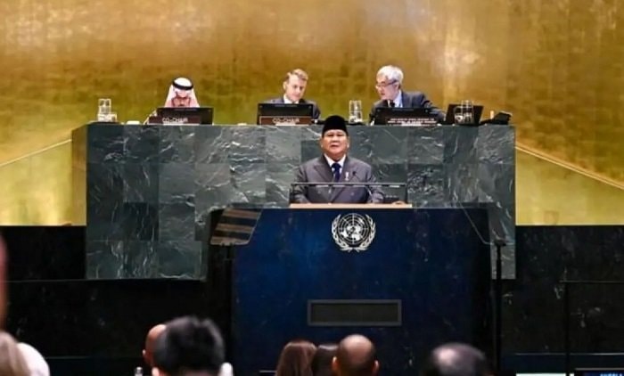 Prabowo di PBB: Indonesia Hanya Akui Israel Jika Palestina Diakui Merdeka