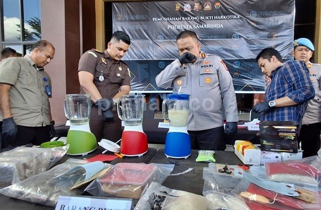 5 Kg Narkoba Dimusnahkan di Samarinda, Jejak Peredaran 3 Bulan Terbongkar