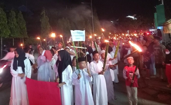 Pawai Obor Lok Tuan bakal Digelar Lebih Meriah saat Takbiran Nanti