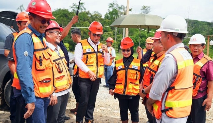 Gubernur Kaltim Tinjau Proyek Bekas Tambang Disulap jadi Sumber Air Bersih Bontang