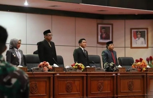 DPRD Bontang Dengarkan Penyampaian Wali Kota Soal Pertanggungjawaban APBD 2023