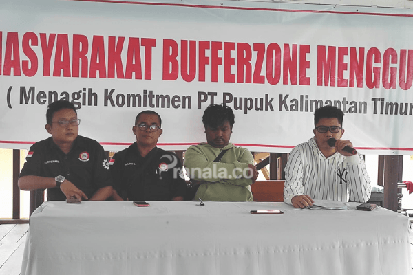 Aliansi Masyarakat Bufferzone Bakal Demo Jilid II, Ancam Inap Bila Tuntutan Tak Direspon Pupuk Kaltim