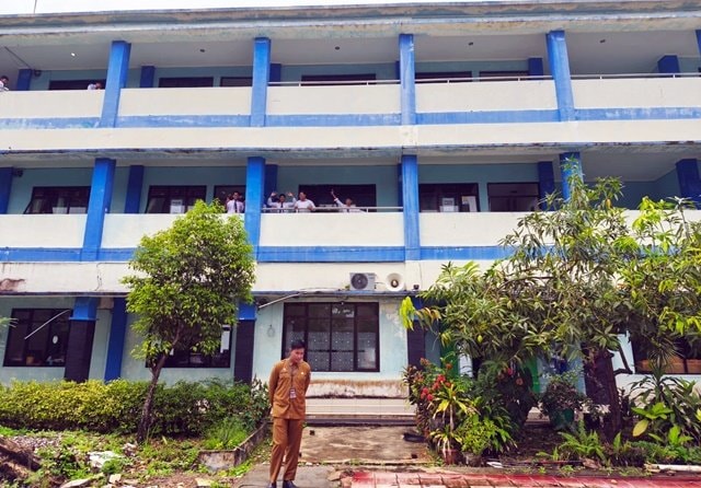 Belajar sampai Petang, Siswa SMPN 1 Bontang Keluhkan Sistem Dua Sif, Disdikbud Janjikan Gedung Baru
