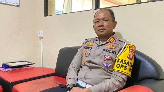 Tidak Pakai Helm Beli Nasi Kuning, Warga Bontang Kena Tilang ETLE