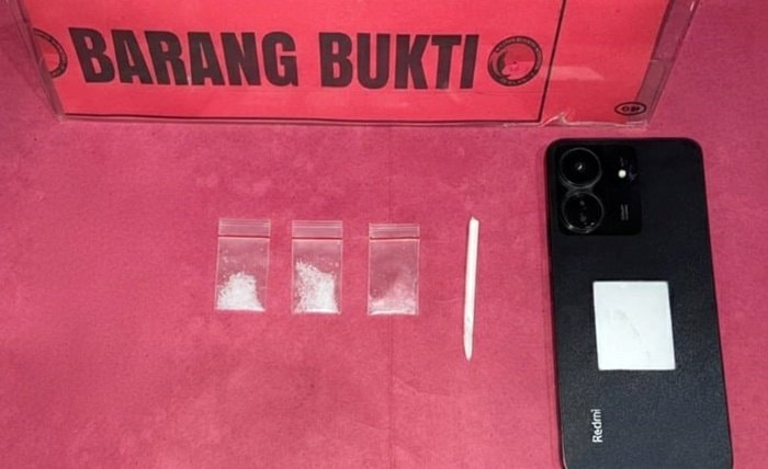 Transaksi Sabu Digagalkan di Sepaku, Polisi Amankan 3 Paket Narkotika