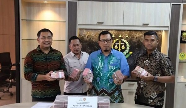 Kejati Kaltim Sita Rp2,5 Miliar dari Kasus Korupsi Perusda Bara Kaltim Sejahtera