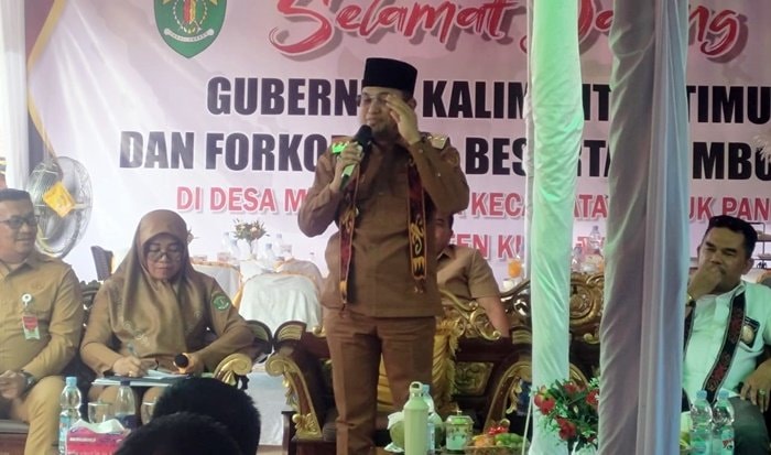Suara Warga Berimbang, Gubernur Kaltim 'Malu-Malu' Sebut Mana yang Lebih Berhak Sidrap