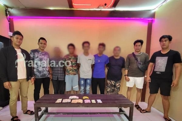 Asyik Main Judi di Poskamling, Lima Pria Paruh Baya di Muara Badak Berpuasa di Penjara
