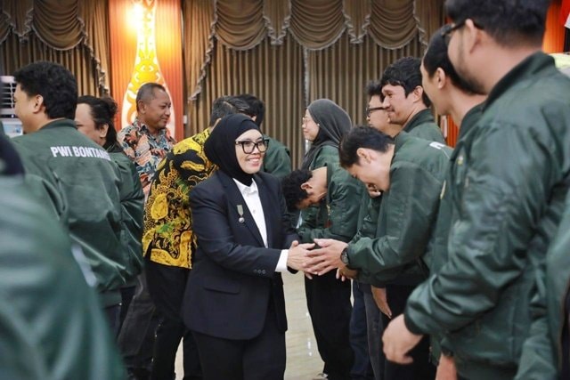 PWI Bontang 2026–2029 Dilantik, Wali Kota Tekankan Integritas Pers