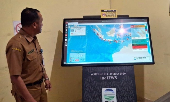 Kutai Timur Perkuat Sistem Peringatan Dini Bencana dengan Warning Receiver System