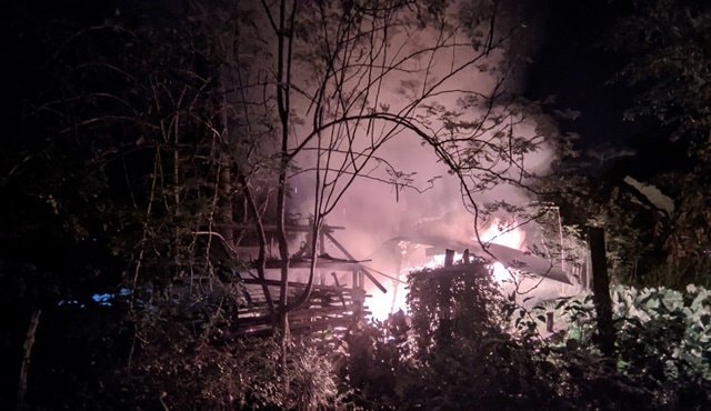 Sepi Tanpa Penghuni, Pondok di Timbau Kukar Dilalap Api saat Warga Terlelap