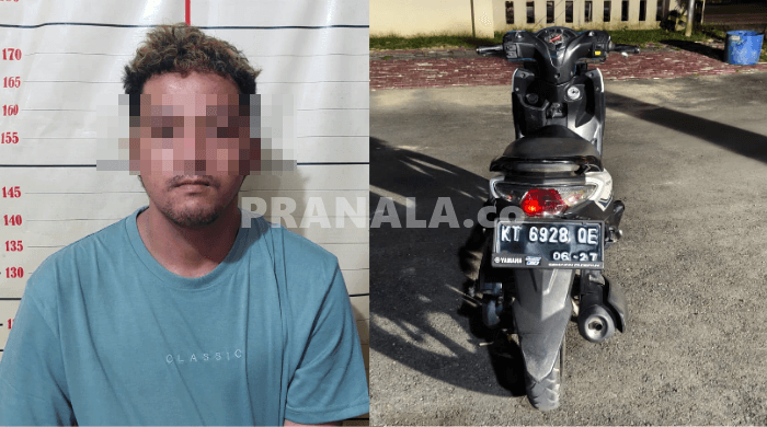 Setelah Sebulan Buron, Pencuri Motor di Api-Api Bontang Ditangkap Polisi