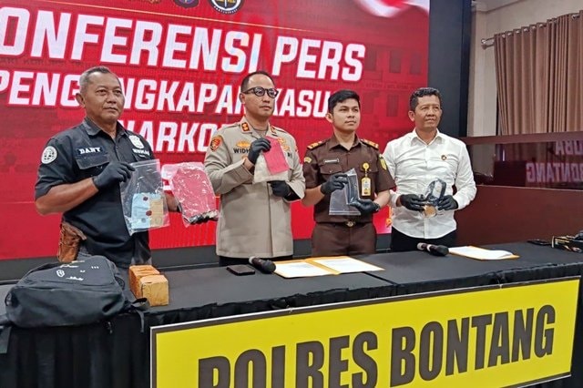 854 Gram Sabu Disita dari Tangan 2 Pelajar SMK di Bontang