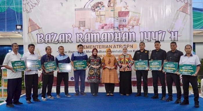 Bazar Ramadan ATR/BPN: Santunan dan Bingkisan Perkuat Kepedulian Pegawai