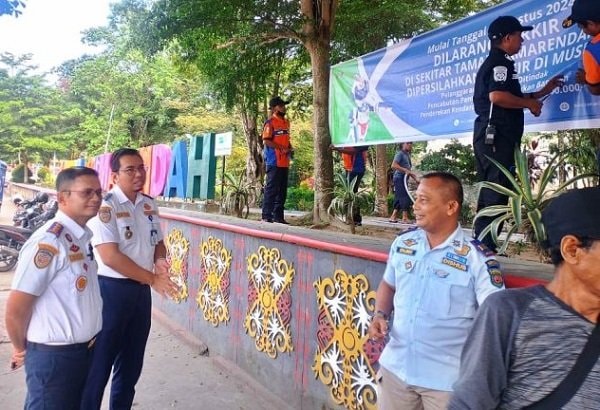 Dishub Samarinda: Mulai 1 Agustus, Dilarang Parkir di Sekitar Taman Samarendah!