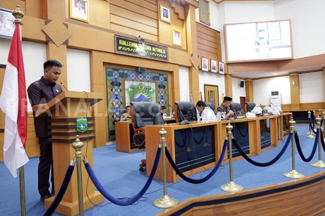 DPRD Pangkep Bahas Raperda APBD 2026, Semua Fraksi Sampaikan Pandangan Umum