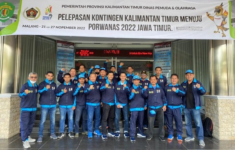 Kontingen Porwanas Dilepas, Kaltim Calonkan Diri jadi Tuan Rumah
