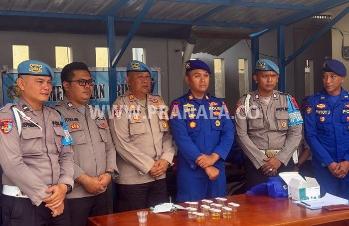 Personel Polairud Polres Bontang Bebas Narkoba dan Judi Online