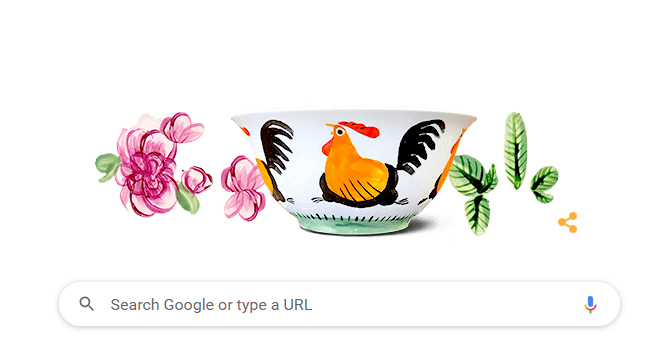 Sejarah Mangkuk Ayam Jago yang Jadi Doodle Google Hari Ini