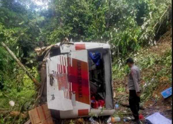 Sempat Dirujuk ke RSUD Tarakan, 1 Korban Kecelakaan Bus Kontingen Porprov PPU Meninggal Dunia