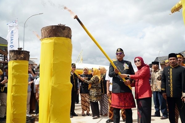 Erau Pelas Benua Guntung Dibuka Meriah, Simbol Pelestarian Budaya Lokal Bontang