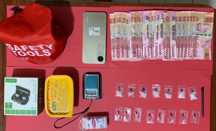 Dua Pengedar Sabu Ditangkap di Penajam, Polisi Sita 9 Gram Barang Bukti