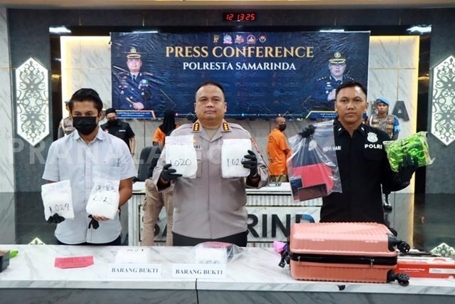 Sabu 7 Kg Gagal Edar di Samarinda, Modusnya Mirip Sindikat Internasional