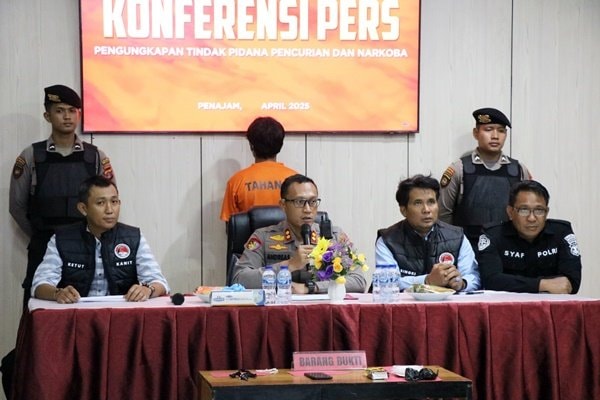 100 Gram Sabu Disimpan dalam Teh Kotak, Pemuda 19 Tahun di Penajam Diciduk Polisi saat Naik Motor