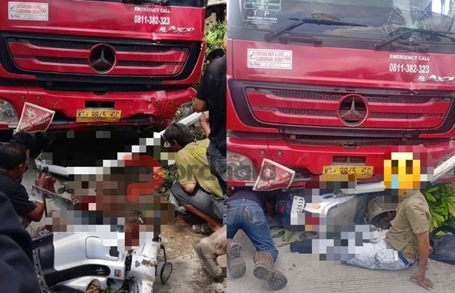 Cerita Saksi Tabrakan Beruntun Truk Tangki di Balikpapan, Syok Lihat Korban Terseret