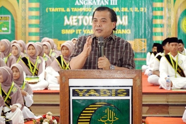 Wawali Agus Apresiasi Prestasi Siswa di Khatmul Quran SMP IT Yabis Bontang