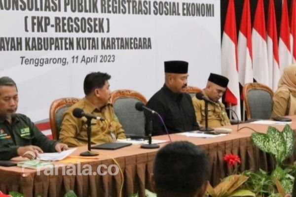 Bupati Kukar Buka Rakor FKB Regsosek, Beri Arahan Ketua RT sampai Camat