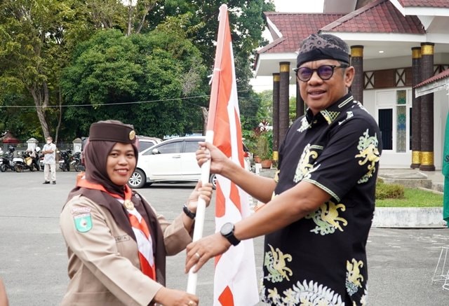 Wali Kota Bontang Lepas Kontingen Pertikawan Nasional II 2024, Siap Berprestasi di Cibubur
