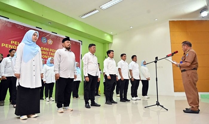 Karang Taruna Bontang Selatan Resmi Dilantik, Berikut Daftar Lengkap Pengurusnya