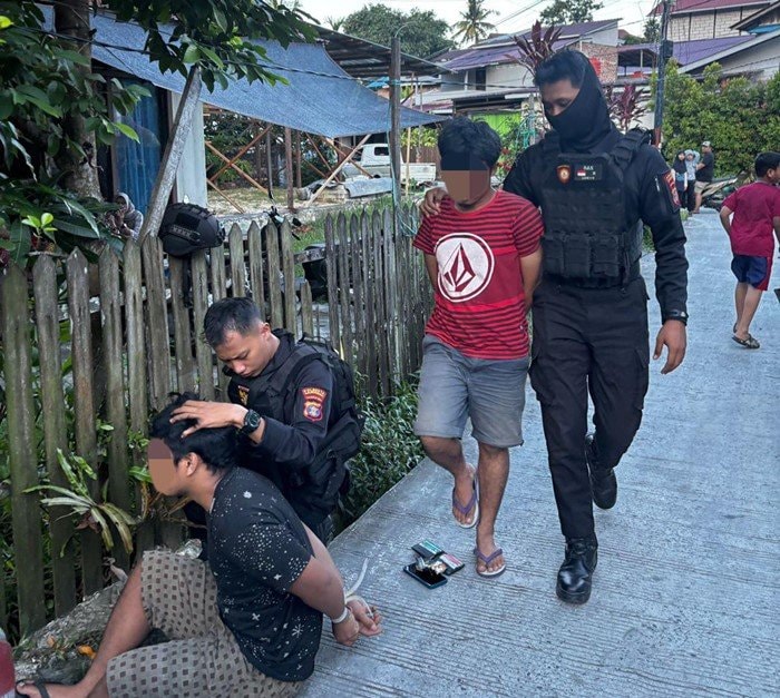 Tiga Pemuda di Balikpapan Diamankan saat Bawa Sabu di Gunung Bugis