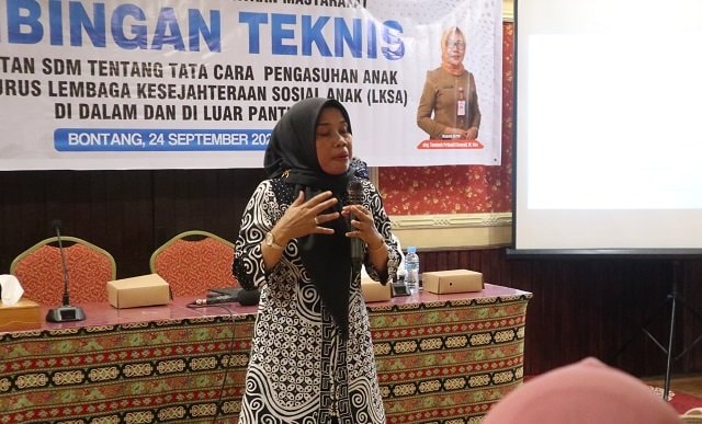 Peningkatan Kapasitas Pengurus LKSA, DSPM Bontang Gelar Bimtek Pengasuhan Anak