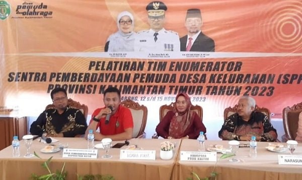 Petugas Enumerator di Kukar Disuluh, Upaya Dispora Kaltim Tingkatkan Indeks Pembangunan Pemuda