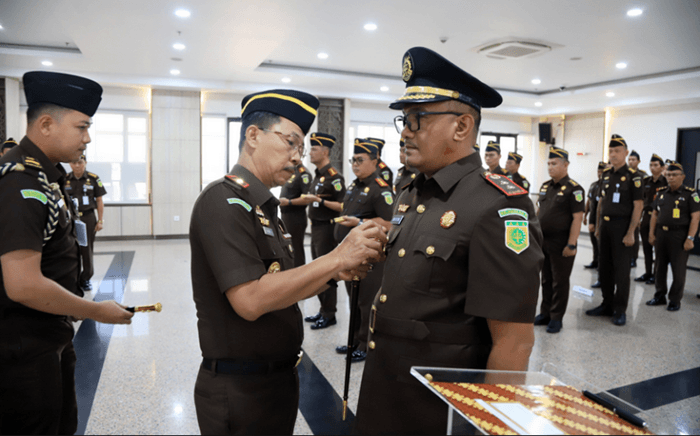 Beni Putra Resmi Jabat Kajari Bontang, Kajati Kaltim Tekankan Integritas dan Pelayanan Publik