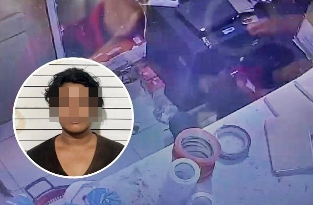 Modal Intip Kunci di Atas Galon, Pemuda di Samarinda Gasak Jutaan Rupiah dari Brankas Alfamidi