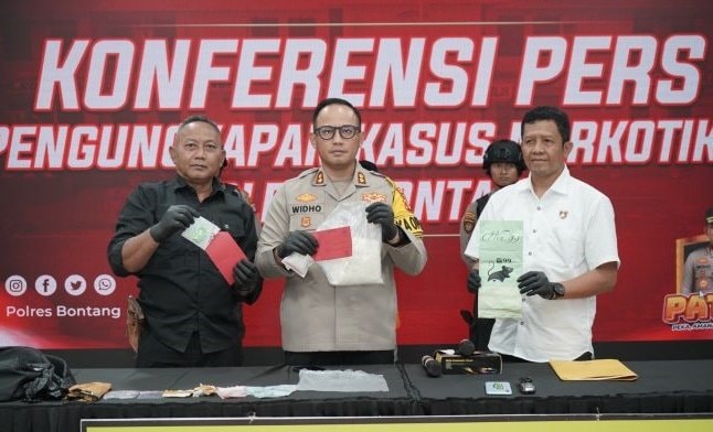 Bawa 1 Kg Sabu dan 50 Butir XTC, Kurir Narkoba Dibekuk di Jalur Samarinda–Bontang