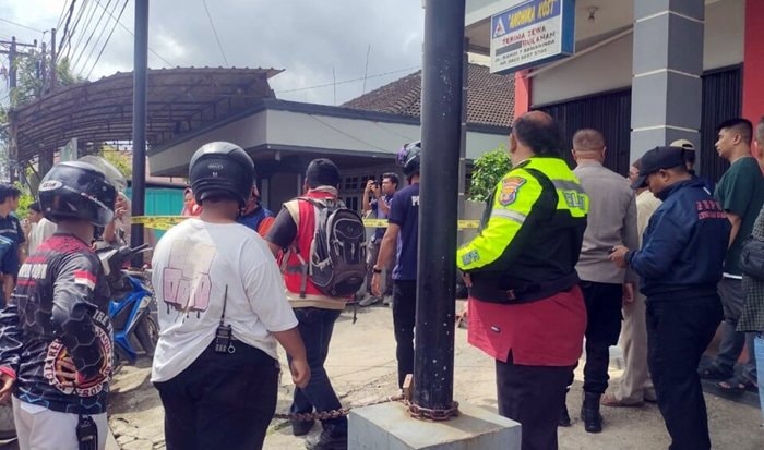 Duduk Lalu Terlentang, Kurir Samarinda Tewas Mendadak saat Antar Barang