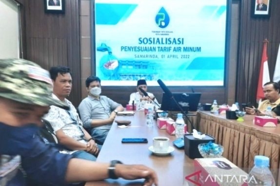 Tarif Air Perumdam Samarinda Naik 9 Persen