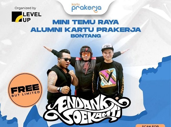 Temu Raya Alumni Kartu Prakerja Digelar di Bontang, Bakal Dimeriahkan Endank Soekamti