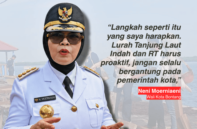 Soal TPS Malahing Ambruk, Wali Kota Bontang Apresiasi Respons Cepat Lurah